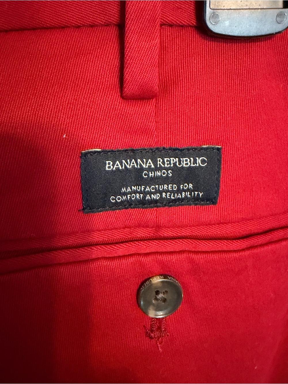 Banana Republic Olive and Red Chino Pants Set - Picture 6 of 6